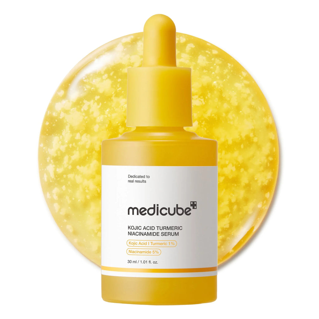 Medicube Kojic Acid + Turmeric + Niacinamide Serum – Iluminador antimanchas (30 ml)