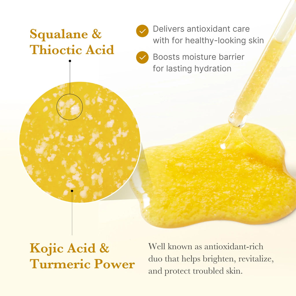 Medicube Kojic Acid + Turmeric + Niacinamide Serum – Iluminador antimanchas (30 ml)