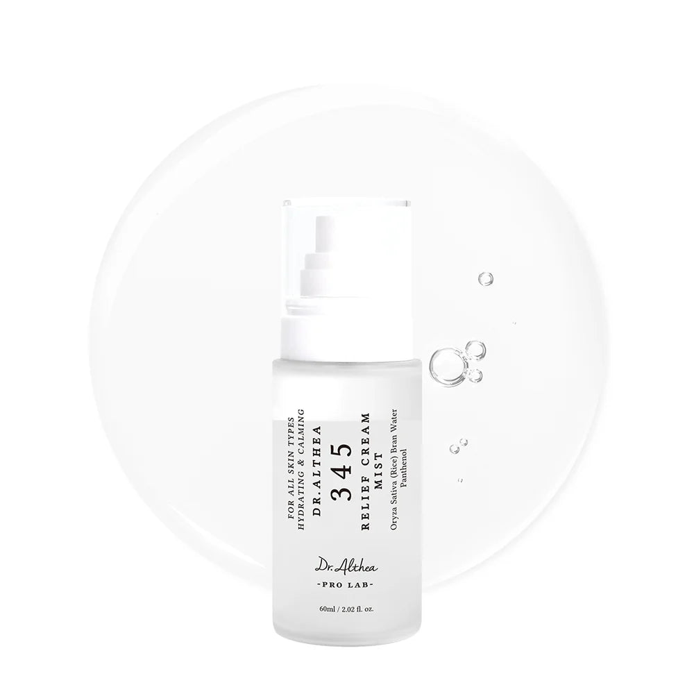 Dr. Althea 345 Relief Cream Mist – Bruma calmante con niacinamida y centella (60 ml)