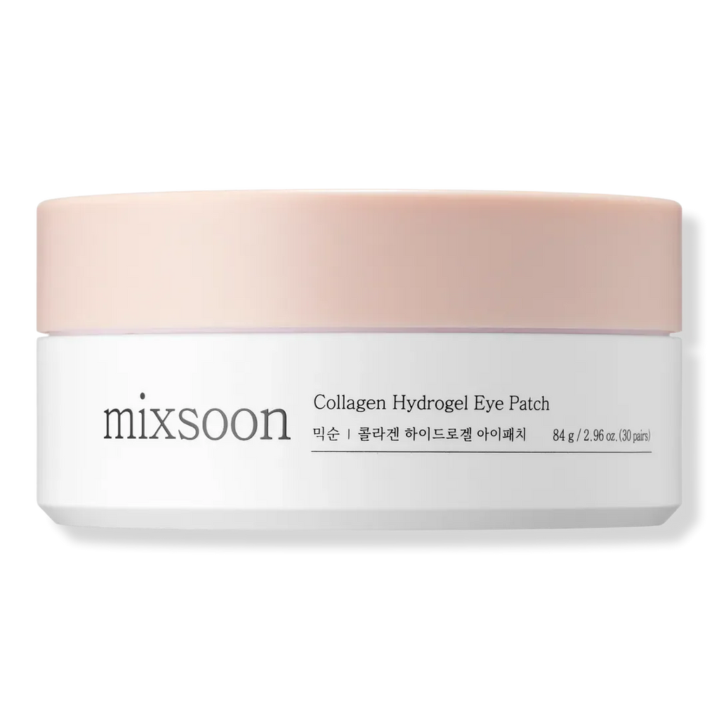 Mixsoon Collagen Hydrogel Eye Patch – Parches reafirmantes para contorno de ojos (60 pz)