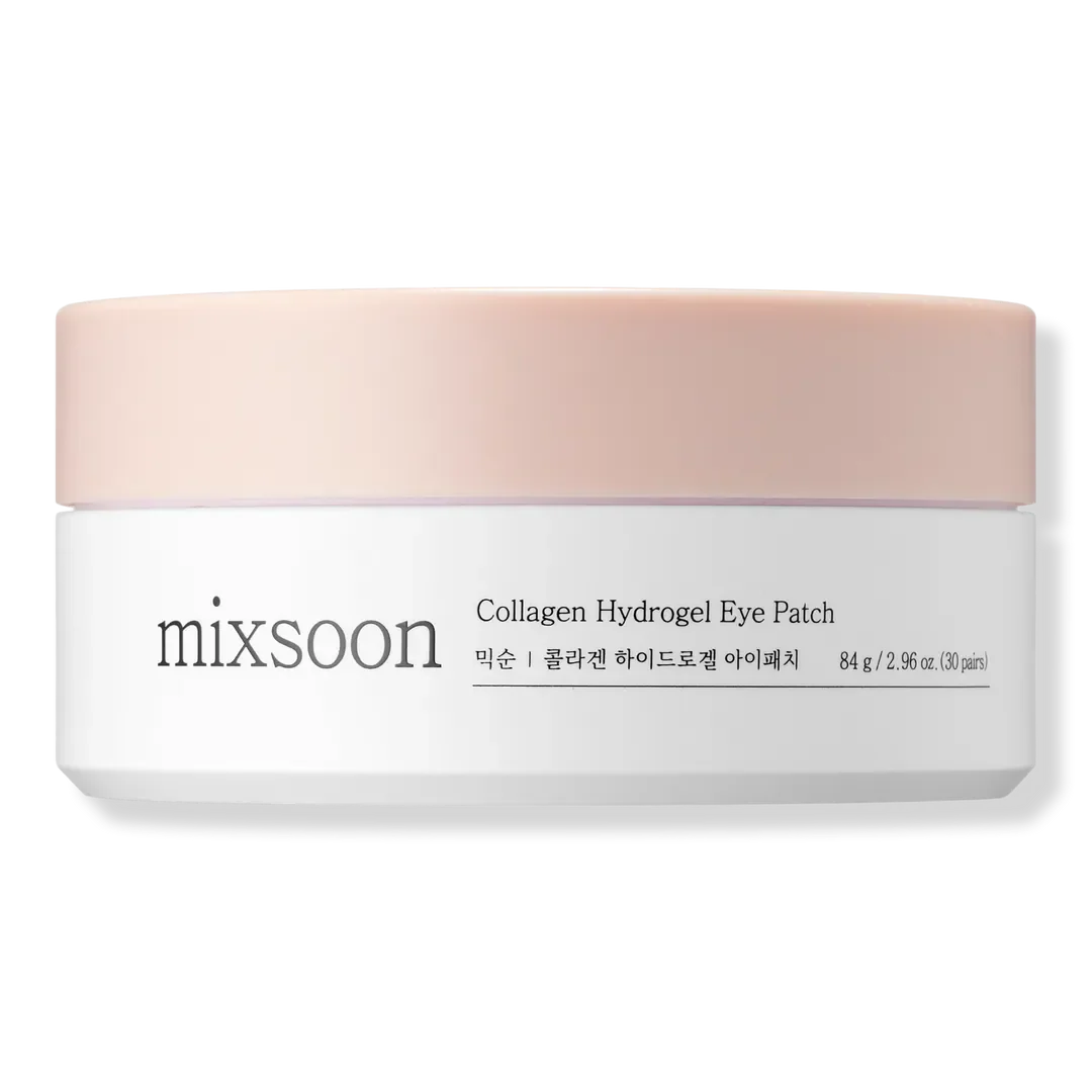 Mixsoon Collagen Hydrogel Eye Patch – Parches reafirmantes para contorno de ojos (60 pz)