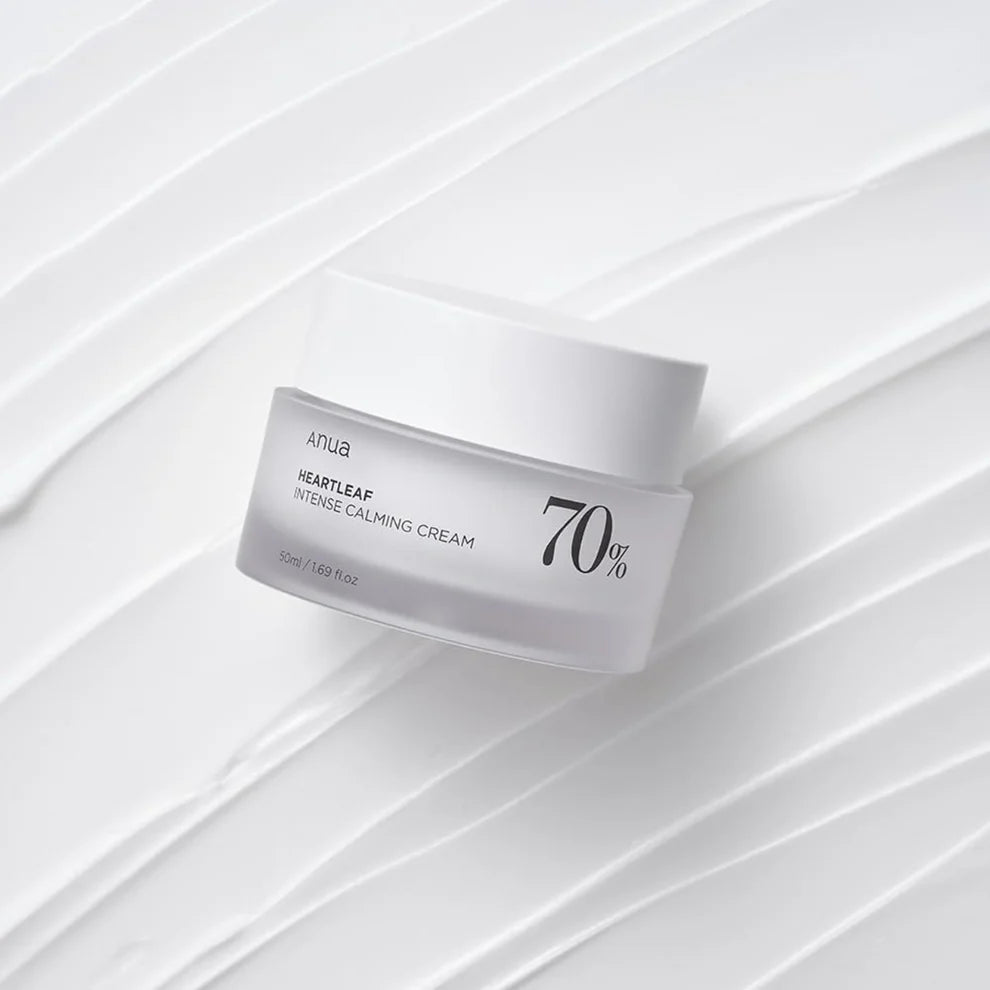 Anua Crema calmante intensiva Heartleaf 70% – Alivio y reparación para piel sensible (50 ml)