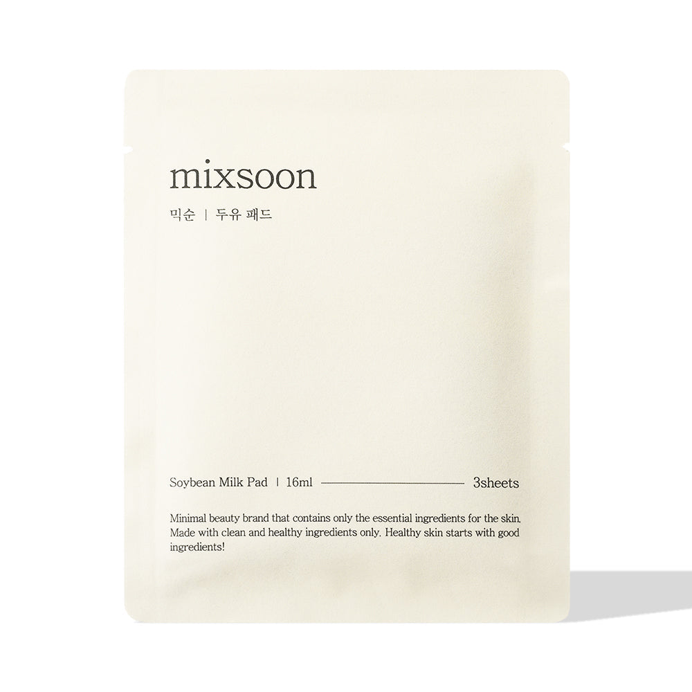 Mixsoon Soybean Milk Pad sobre de 3 hojas