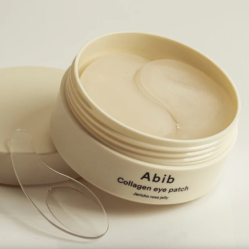 Abib Collagen Eye Patch Jericho Rose Jelly – Parches reafirmantes para ojos (60 pz)