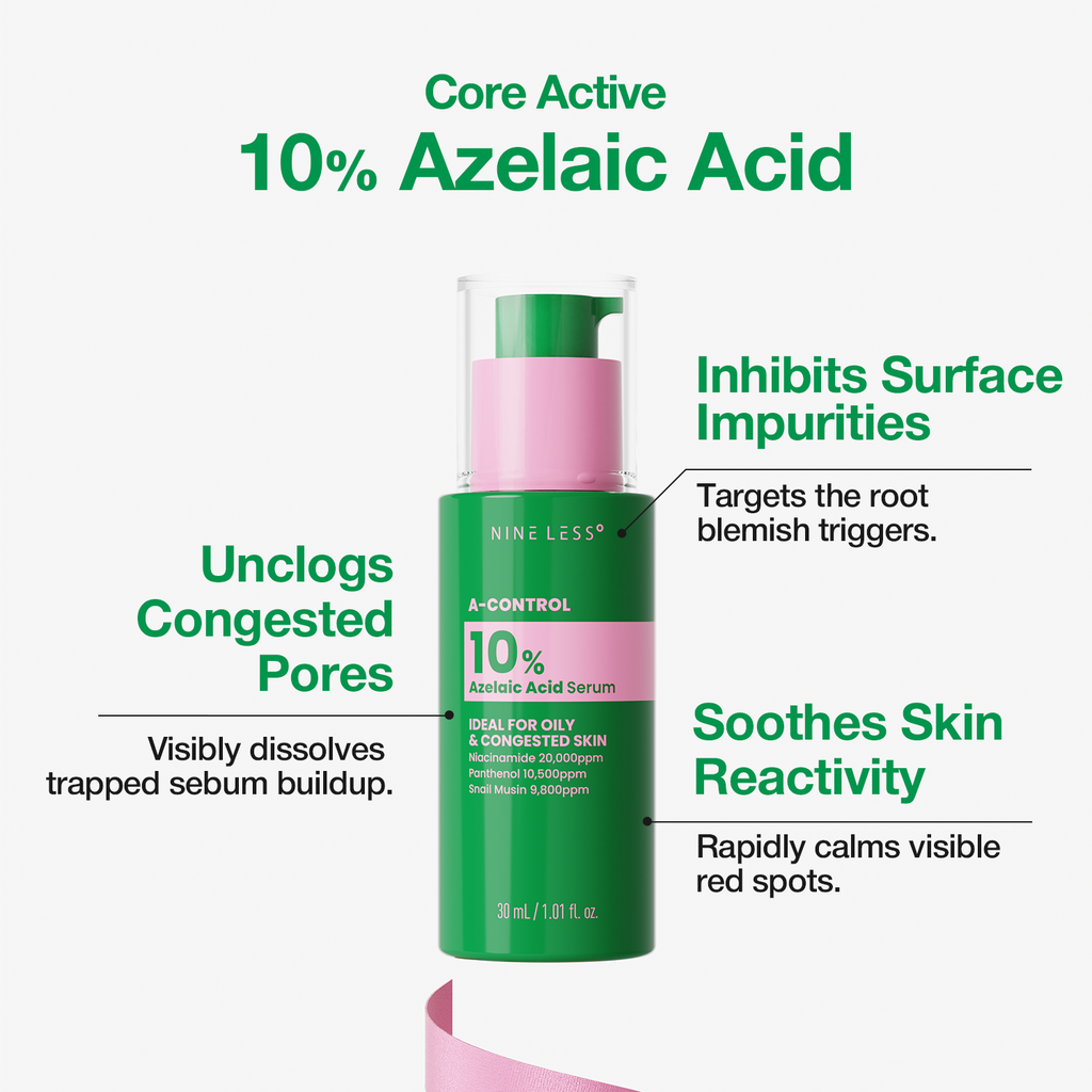 Nine Less A-Control 10% Azelaic Acid Serum 30 ml