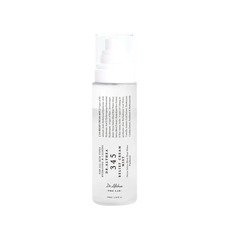 Dr. Althea 345 Relief Cream Mist – Bruma calmante con niacinamida y centella (60 ml)