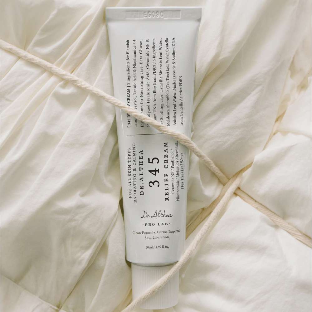 Dr. Althea 345 Relief Cream – Crema calmante con niacinamida y centella (50 ml)