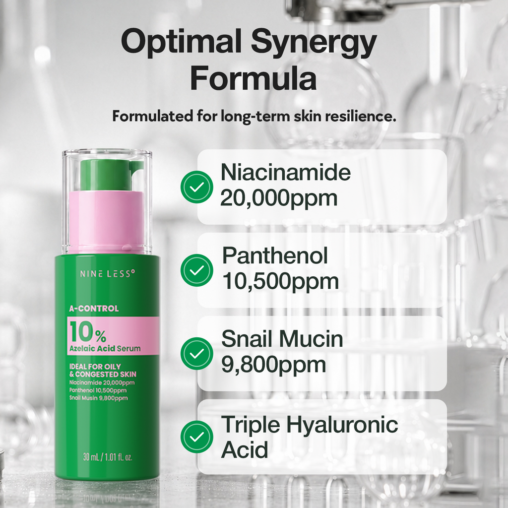Nine Less A-Control 10% Azelaic Acid Serum 30 ml