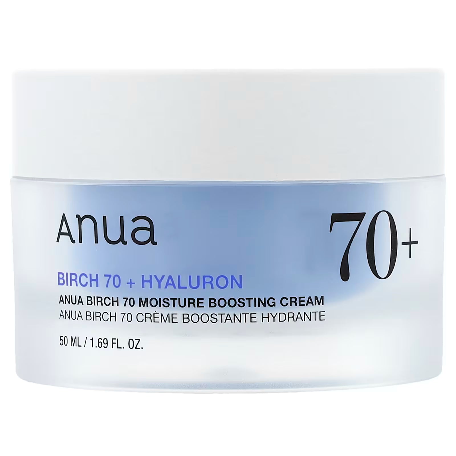 Anua Crema hidratante Birch 70% – Savia de abedul japonés