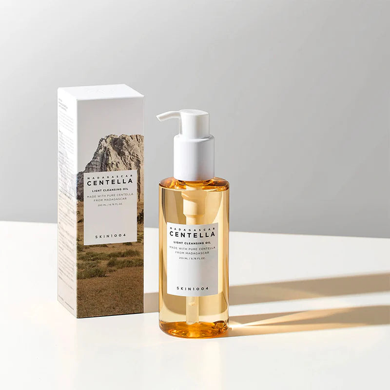 Skin1004 Aceite limpiador ligero Centella – Limpieza suave y calmante (200 ml)