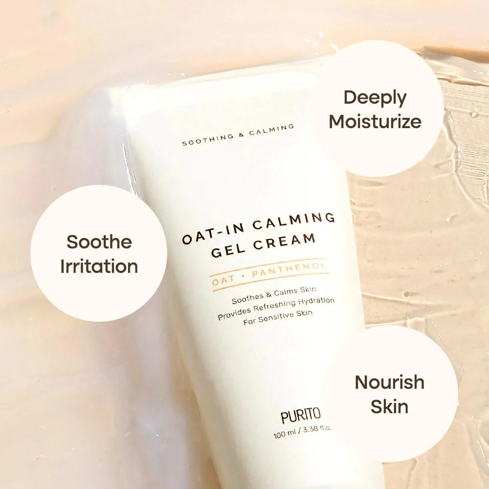 Purito Renewal Oat-in Calming Gel Cream – Gel calmante con avena (100 ml)