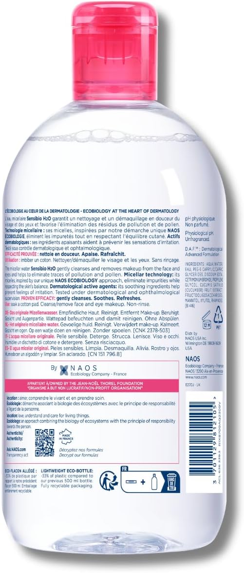 Bioderma Sensibio H2O Agua Micelar 500ml