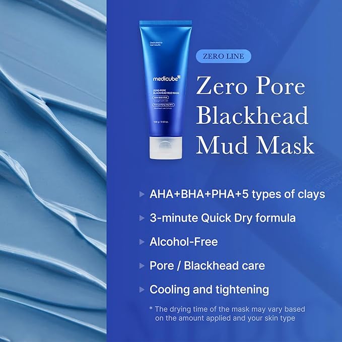 Medicube Zero Pore Blackhead Mud Mask (100 g)