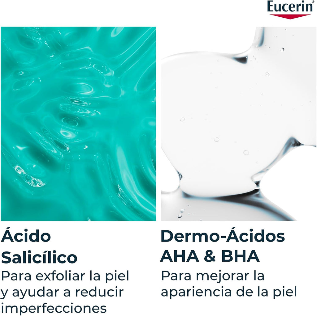 Eucerin DermoPure – Gel limpiador purificante (200 ml)