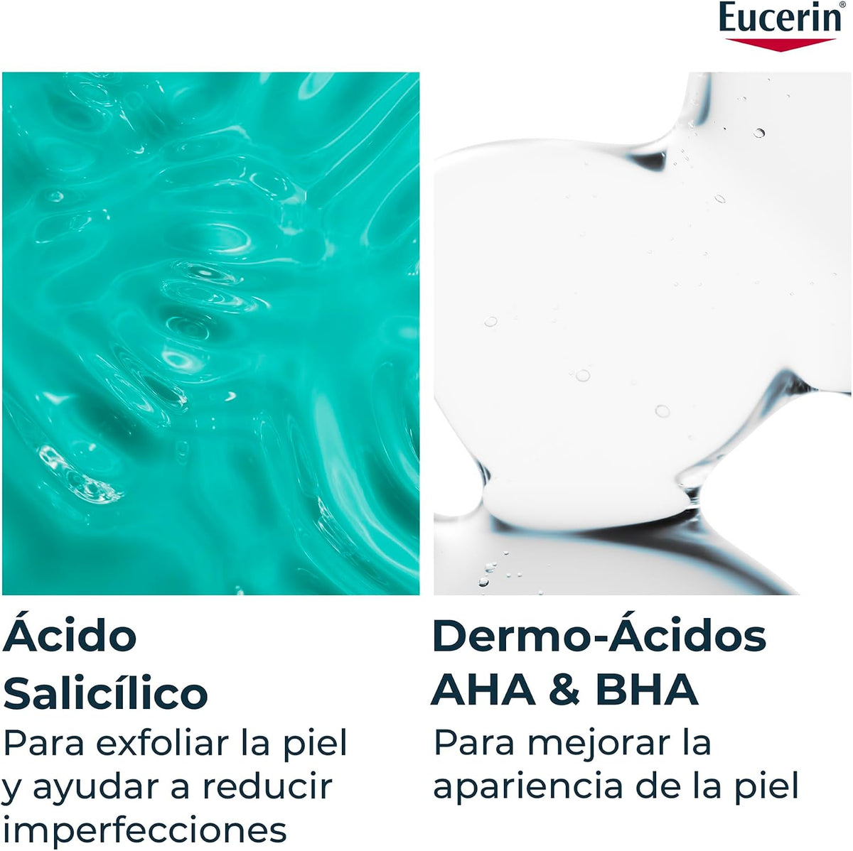 Eucerin DermoPure – Gel limpiador purificante (200 ml)