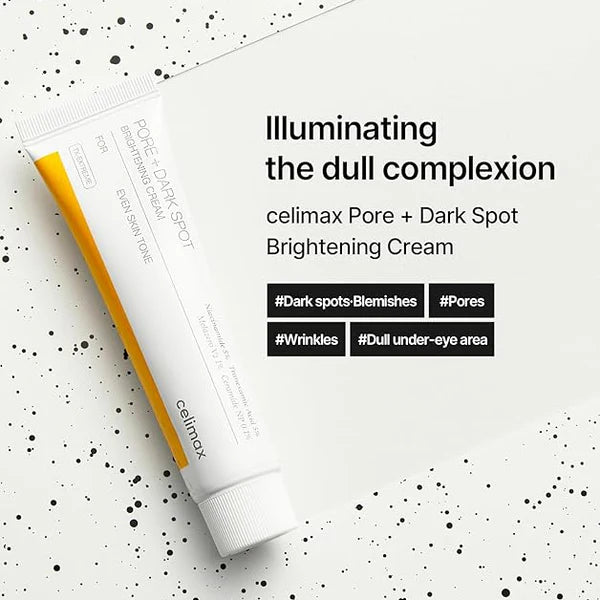 Celimax Pore+Dark Spot Brightening Cream – Crema iluminadora para manchas (35 ml)
