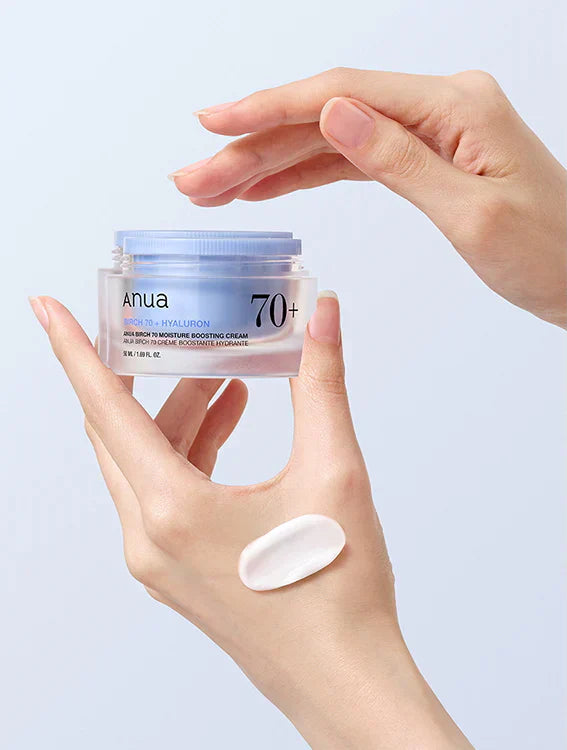 Anua Crema hidratante Birch 70% – Savia de abedul japonés