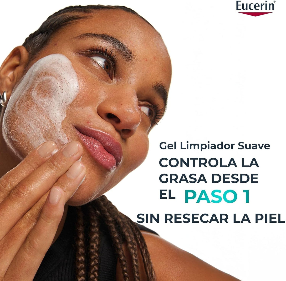Eucerin DermoPure – Gel limpiador purificante (200 ml)