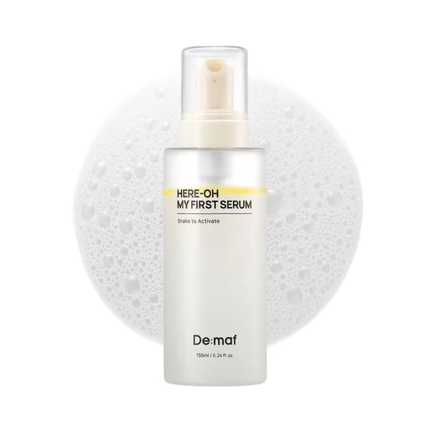 Here-Oh My First Serum – Sérum burbuja hidratante de doble capa (155 ml)