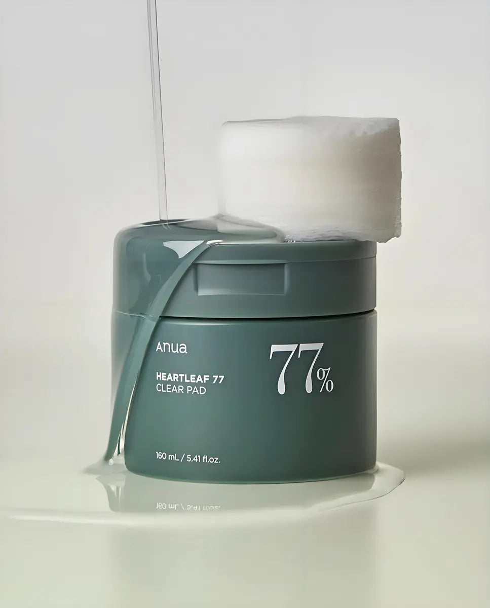 Anua Discos exfoliantes Heartleaf 77 – Houttuynia + suave exfoliación