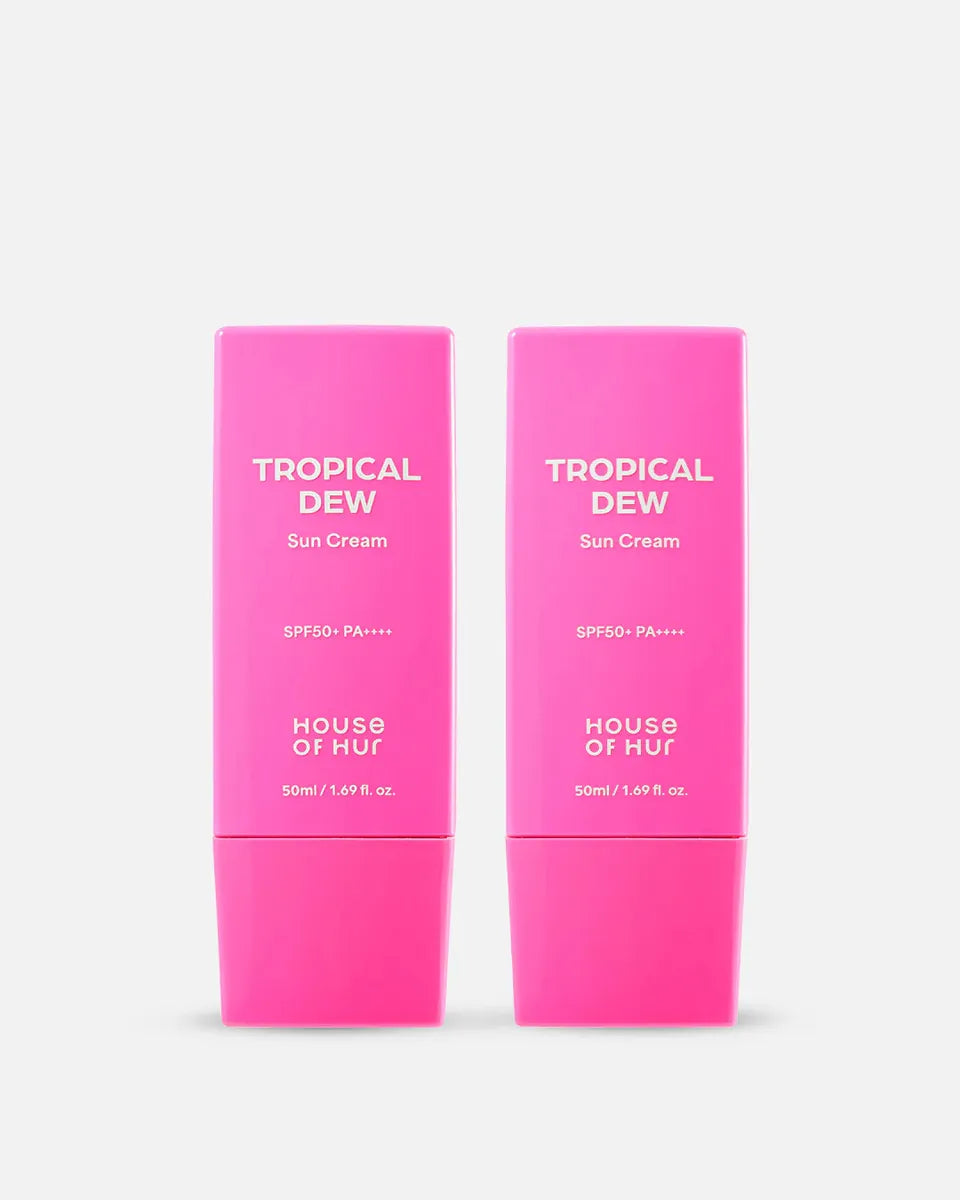 House of Hur Tropical Dew Sun Cream – Protector solar hidratante SPF50+ PA++++ (50 ml)