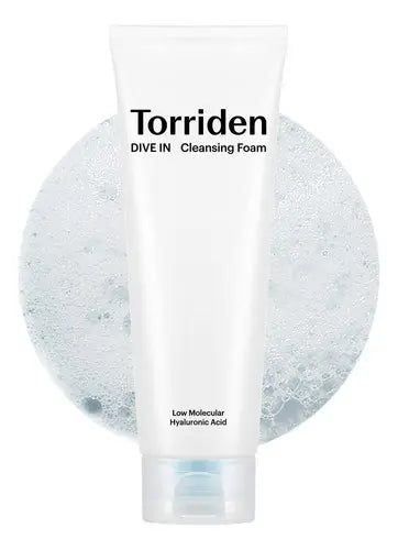 Torriden Dive-In – Espuma limpiadora de ácido hialurónico (150 ml)