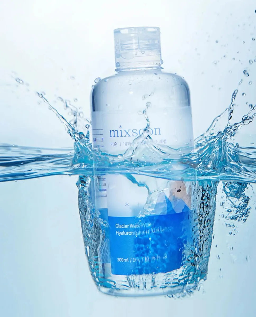 Mixsoon Sérum hidratante Glacier Water – Ácido hialurónico y agua glaciar (300 ml)