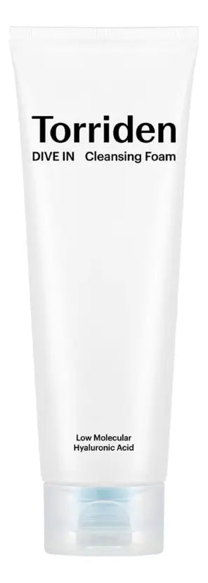 Torriden Dive-In – Espuma limpiadora de ácido hialurónico (150 ml)