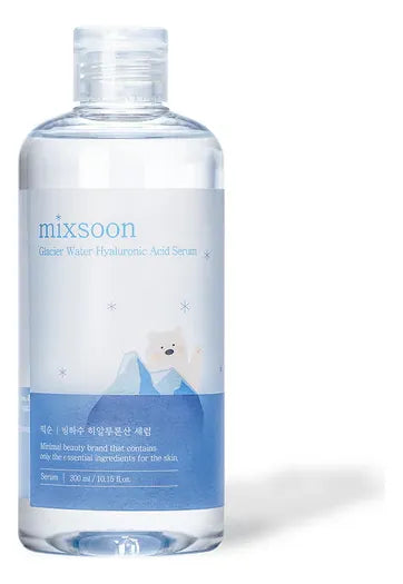 Mixsoon Sérum hidratante Glacier Water – Ácido hialurónico y agua glaciar (300 ml)