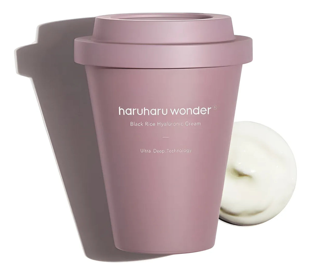 Haruharu Wonder Black Rice 10 Hyaluronic Cream – Crema hidratante antioxidante (90 ml)