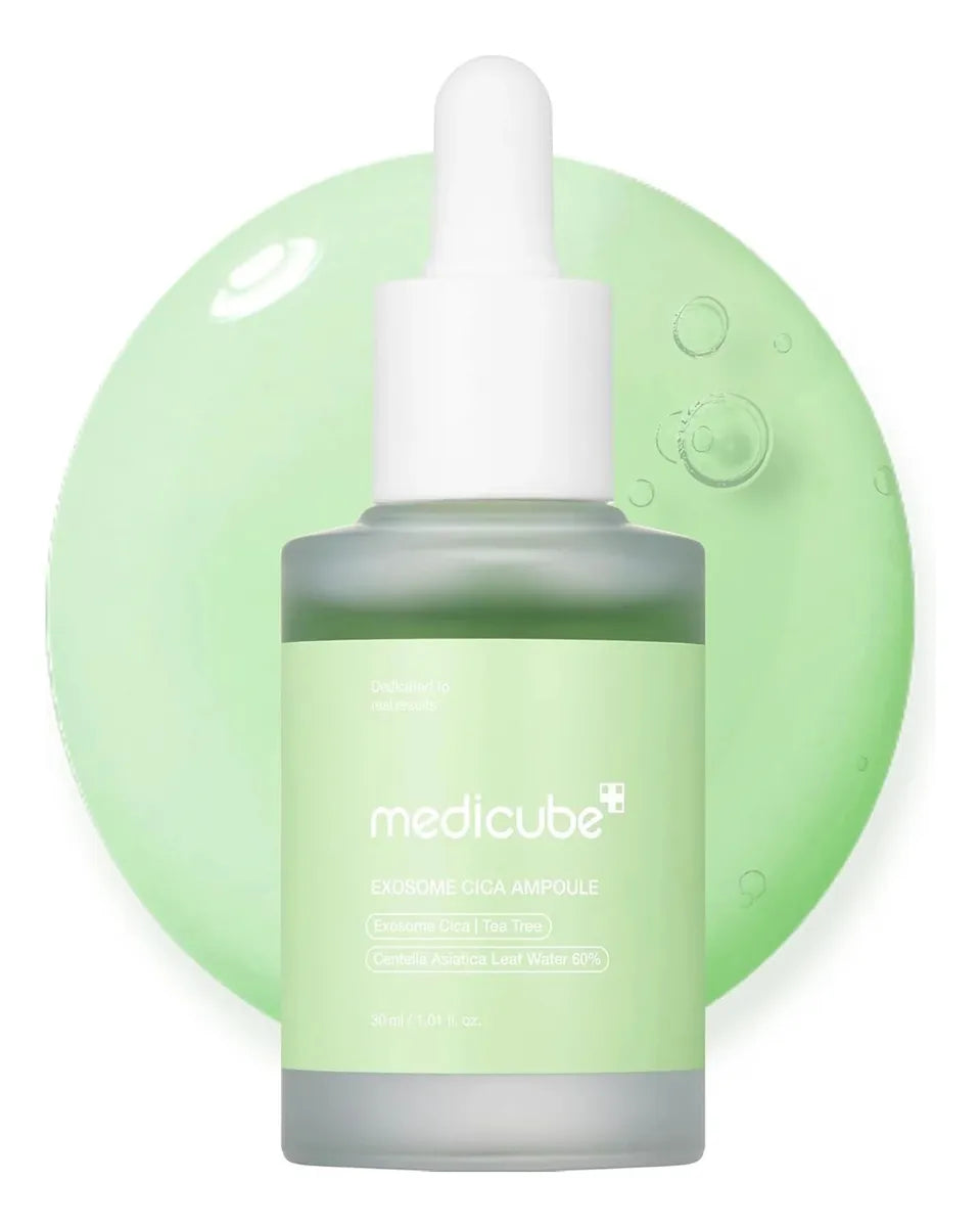 Medicube Ampoule calmante Exosome Cica – Reparación intensiva y alivio de la piel sensible (30 ml)