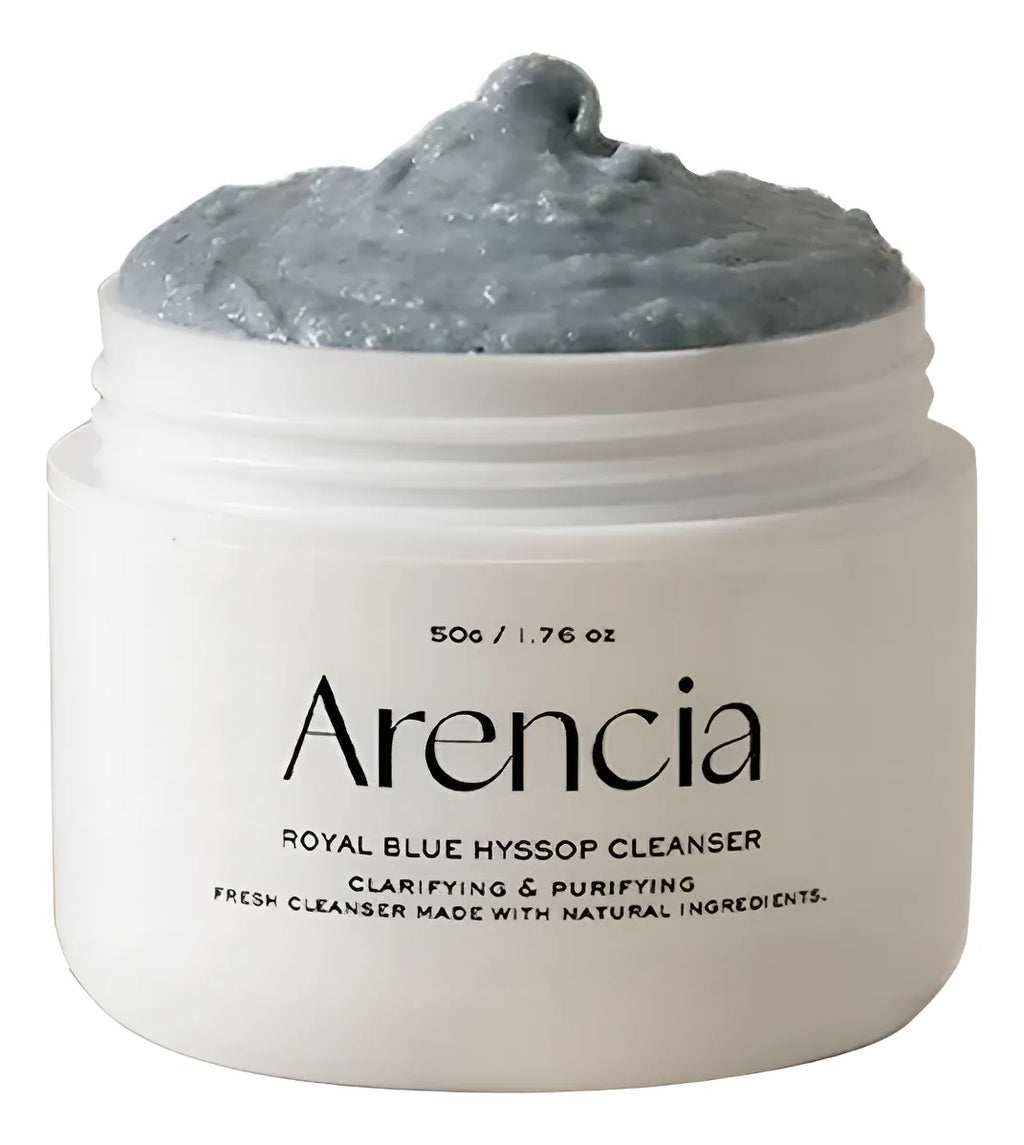 Arencia Black Tea Rice Mochi Cleanser – Limpiador facial antioxidante (120 g)