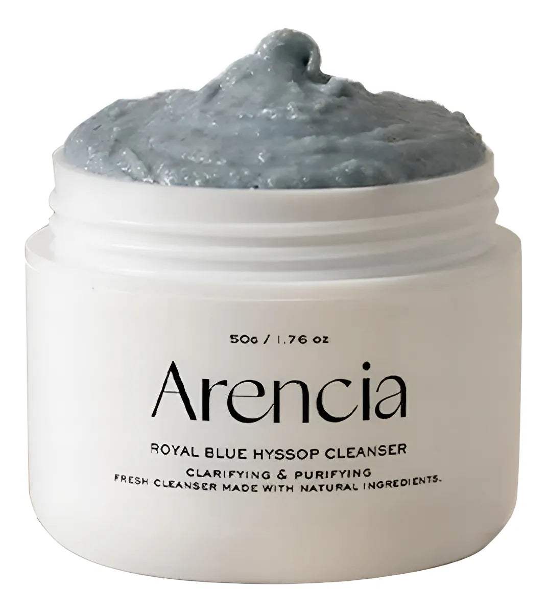 Arencia Black Tea Rice Mochi Cleanser – Limpiador facial antioxidante (120 g)
