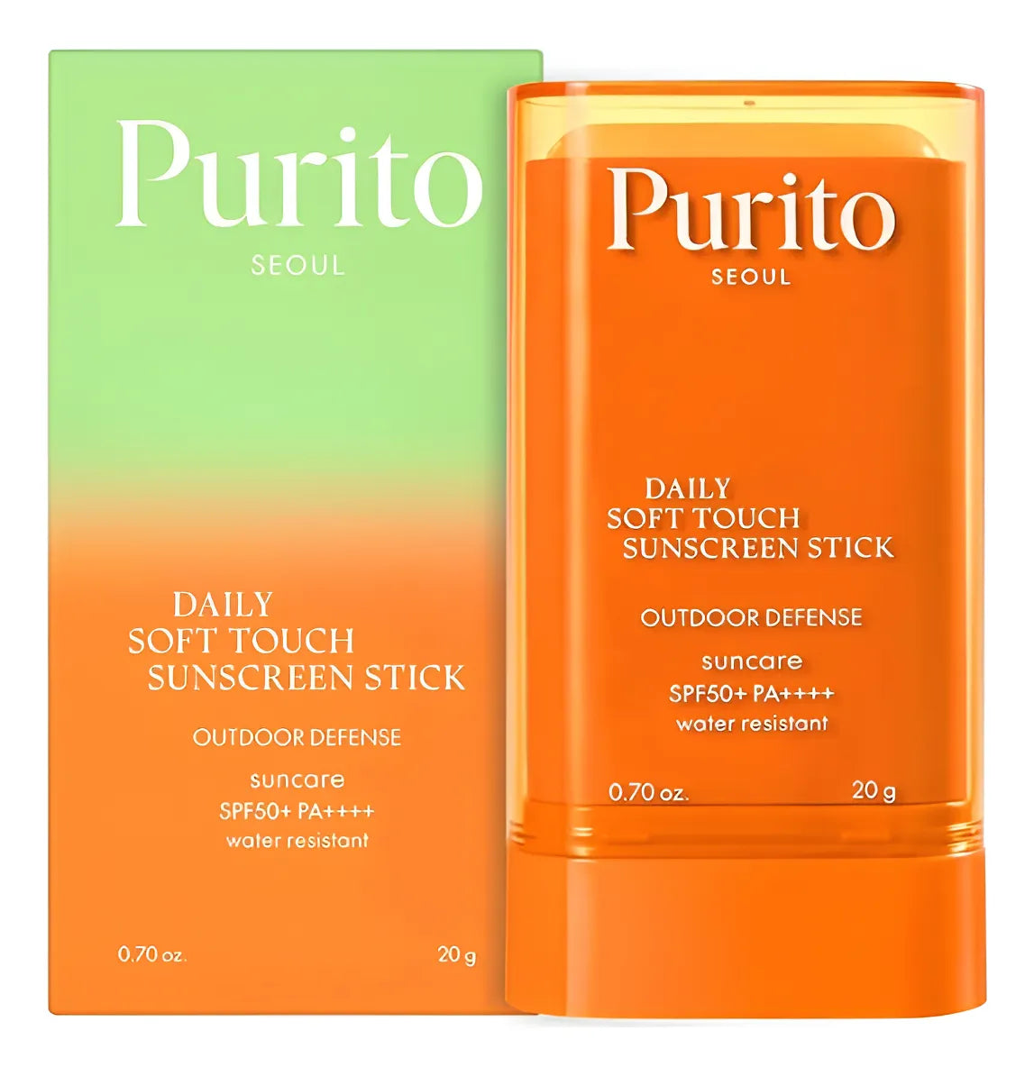 Purito Seoul Daily Soft Touch Sunstick – Protector solar en barra SPF50+ (20 g)