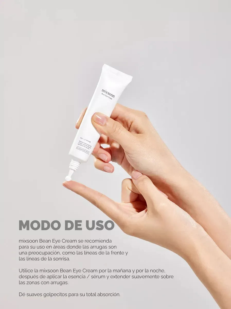 Mixsoon Bean Eye Cream – Crema de contorno de ojos reparadora (20 ml)