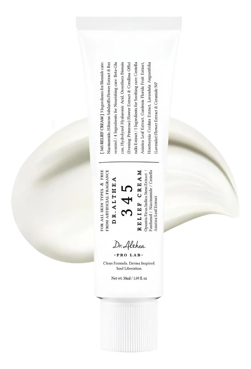 Dr. Althea 345 Relief Cream - Crema Calmante con Niacinamida y Centella (50 ml)