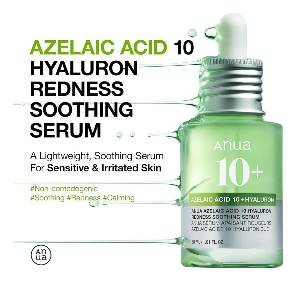 Anua Azelaic Acid 10 Hyaluron Redness Soothing Serum (30 ml)
