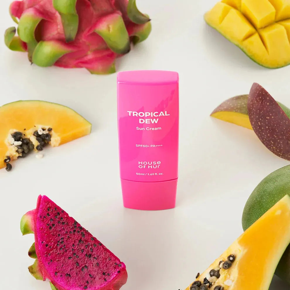 House of Hur Tropical Dew Sun Cream – Protector solar hidratante SPF50+ PA++++ (50 ml)