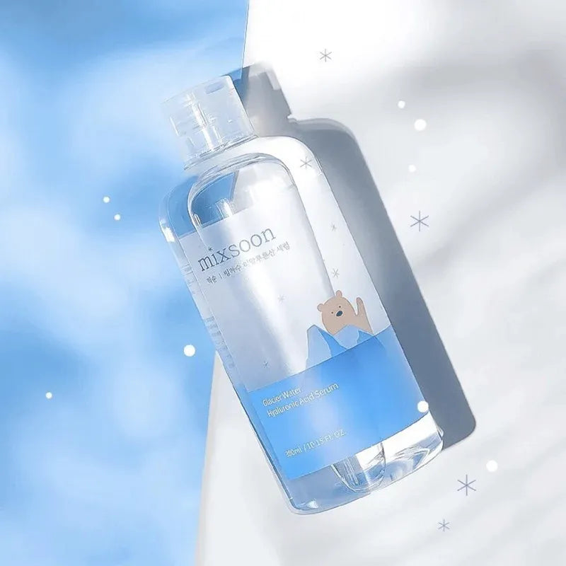 Mixsoon Sérum hidratante Glacier Water – Ácido hialurónico y agua glaciar (300 ml)