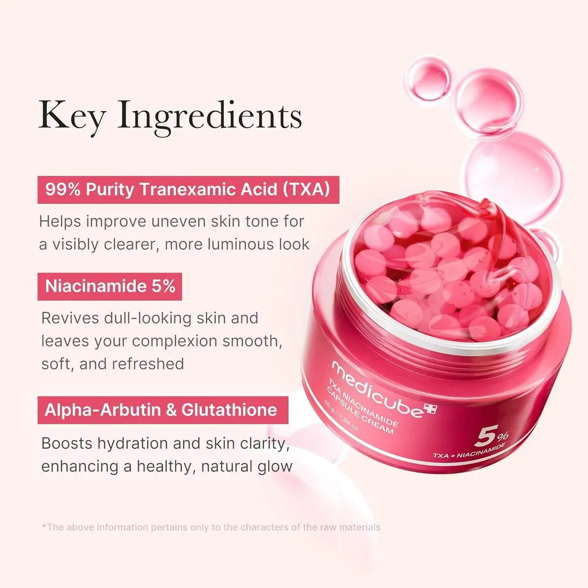 Medicube TXA Niacinamide Capsule Cream (55 g)