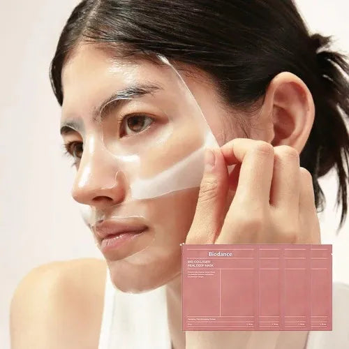 Biodance Bio-Collagen Real Deep Mask – Mascarilla intensiva de colágeno (4 pz)