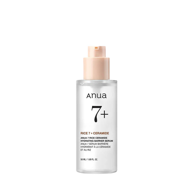 Anua Rice 7 Ceramide Hydrating Barrier Serum – Sérum reparador de barrera (50 ml)