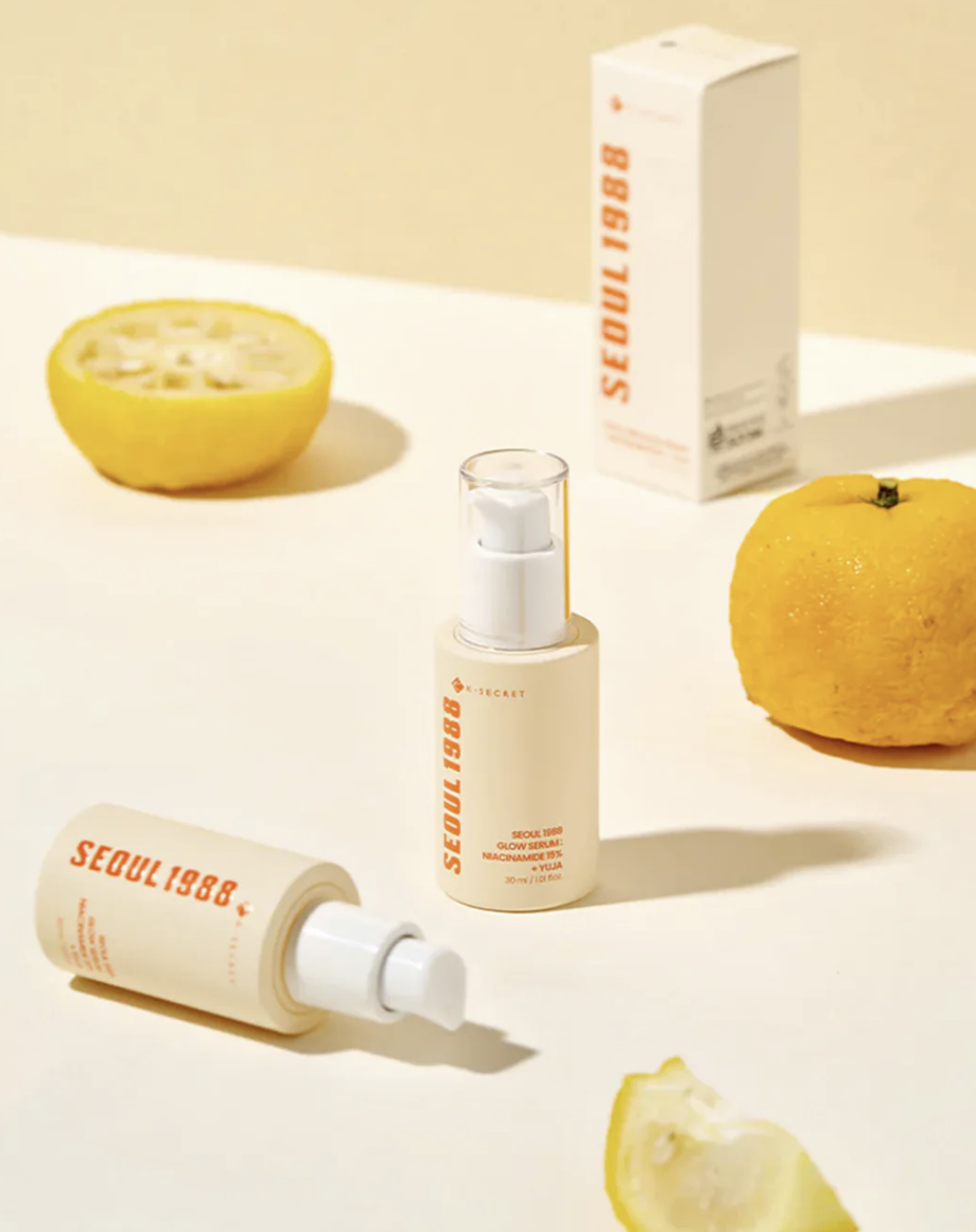 K-Secret Sérum iluminador Glow – Niacinamida 15% + Yuja para tono uniforme (30 ml)