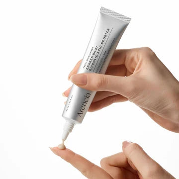 Arencia Eraser Shot Glycolic Acid Booster – Sérum exfoliante con ácido glicólico y complejo AHA/BHA (30 ml)