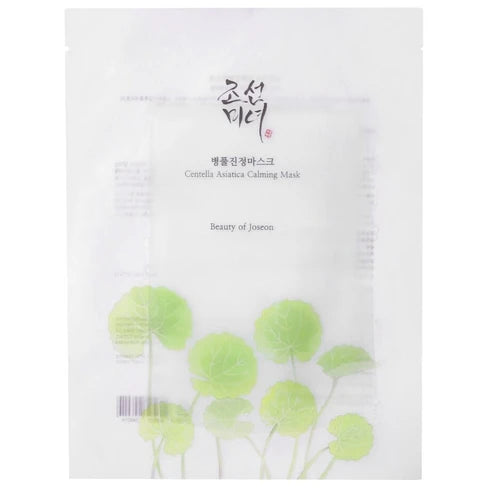 Beauty of Joseon Mascarilla calmante Centella – 15% centella (10 hojas)