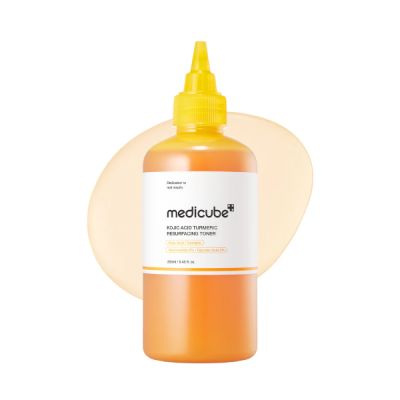 Medicube Kojic Acid Turmeric Resurfacing Toner – Tónico iluminador (250 ml)