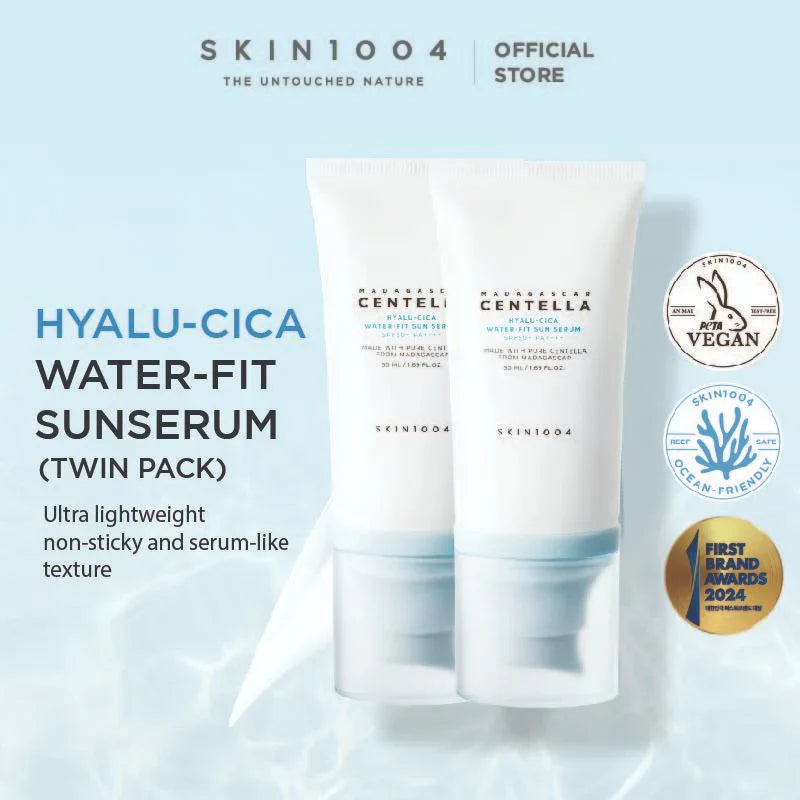 Skin1004 Hyalu‑Cica Water‑Fit Sun Serum SPF50+ PA++++ (50 ml)
