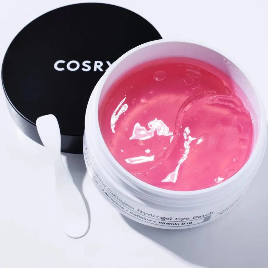 Cosrx The Peptide Collagen Hydrogel Eye Patch – Parches en hidrogel con péptidos y colágeno (30 pares)