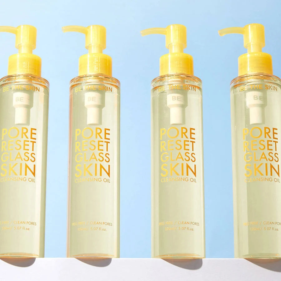 Be The Skin Pore Reset Glass Skin Cleansing Oil – Aceite limpiador con exosomas de centella (150 ml)
