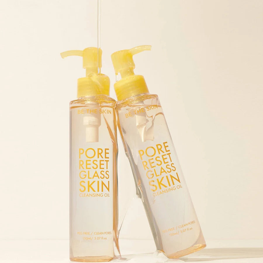 Be The Skin Pore Reset Glass Skin Cleansing Oil – Aceite limpiador con exosomas de centella (150 ml)